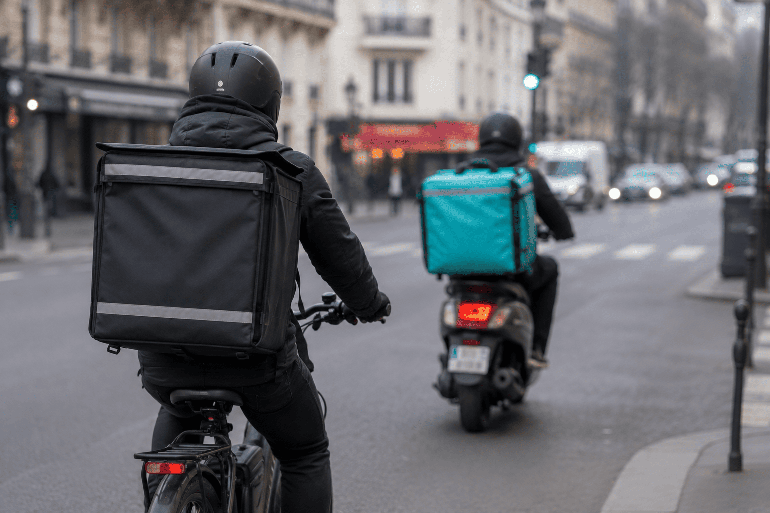 France : vers une revalorisation du revenu minimum des livreurs de plateformes